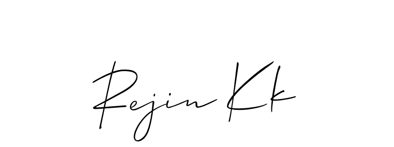 You can use this online signature creator to create a handwritten signature for the name Rejin Kk. This is the best online autograph maker. Rejin Kk signature style 2 images and pictures png