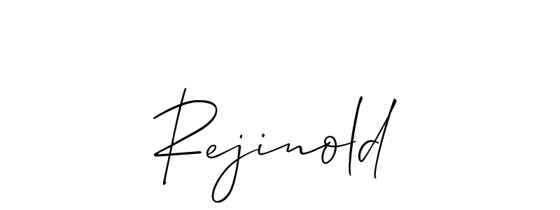 You can use this online signature creator to create a handwritten signature for the name Rejinold. This is the best online autograph maker. Rejinold signature style 2 images and pictures png
