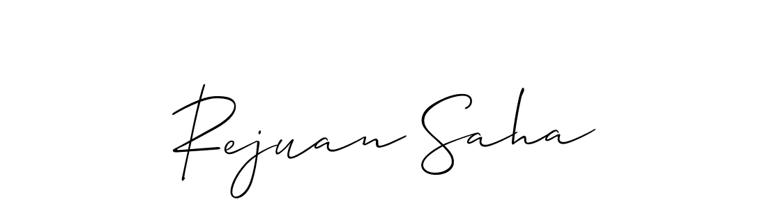 Best and Professional Signature Style for Rejuan Saha. Allison_Script Best Signature Style Collection. Rejuan Saha signature style 2 images and pictures png