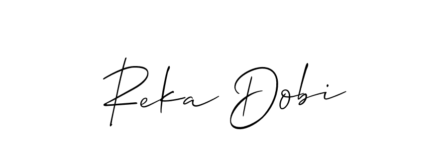 Make a beautiful signature design for name Reka Dobi. Use this online signature maker to create a handwritten signature for free. Reka Dobi signature style 2 images and pictures png