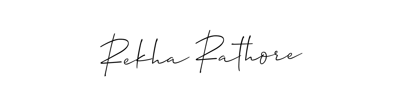 You can use this online signature creator to create a handwritten signature for the name Rekha Rathore. This is the best online autograph maker. Rekha Rathore signature style 2 images and pictures png