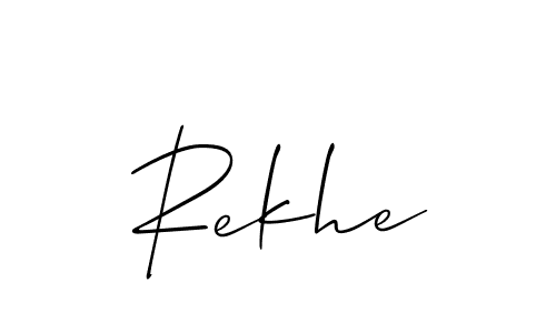 Check out images of Autograph of Rekhe name. Actor Rekhe Signature Style. Allison_Script is a professional sign style online. Rekhe signature style 2 images and pictures png