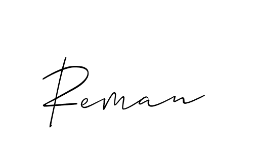 Once you've used our free online signature maker to create your best signature Allison_Script style, it's time to enjoy all of the benefits that Reman name signing documents. Reman signature style 2 images and pictures png