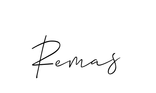 It looks lik you need a new signature style for name Remas. Design unique handwritten (Allison_Script) signature with our free signature maker in just a few clicks. Remas signature style 2 images and pictures png