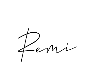 Make a beautiful signature design for name Remi. Use this online signature maker to create a handwritten signature for free. Remi signature style 2 images and pictures png