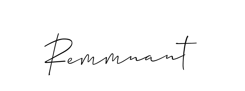 Best and Professional Signature Style for Remmnant. Allison_Script Best Signature Style Collection. Remmnant signature style 2 images and pictures png