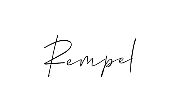 Here are the top 10 professional signature styles for the name Rempel. These are the best autograph styles you can use for your name. Rempel signature style 2 images and pictures png