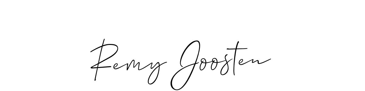 This is the best signature style for the Remy Joosten name. Also you like these signature font (Allison_Script). Mix name signature. Remy Joosten signature style 2 images and pictures png