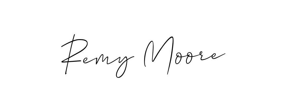 if you are searching for the best signature style for your name Remy Moore. so please give up your signature search. here we have designed multiple signature styles  using Allison_Script. Remy Moore signature style 2 images and pictures png