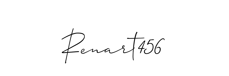 Also we have Renart456 name is the best signature style. Create professional handwritten signature collection using Allison_Script autograph style. Renart456 signature style 2 images and pictures png