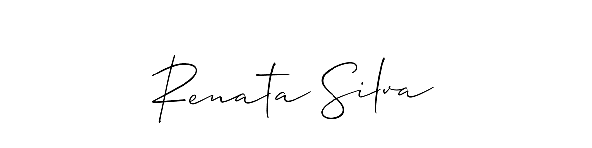 Make a short Renata Silva signature style. Manage your documents anywhere anytime using Allison_Script. Create and add eSignatures, submit forms, share and send files easily. Renata Silva signature style 2 images and pictures png