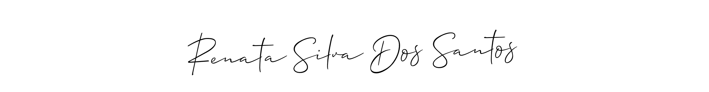 Make a beautiful signature design for name Renata Silva Dos Santos. Use this online signature maker to create a handwritten signature for free. Renata Silva Dos Santos signature style 2 images and pictures png