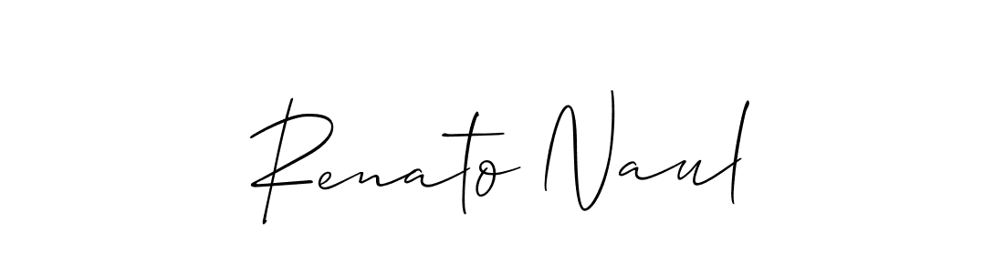 Also You can easily find your signature by using the search form. We will create Renato Naul name handwritten signature images for you free of cost using Allison_Script sign style. Renato Naul signature style 2 images and pictures png