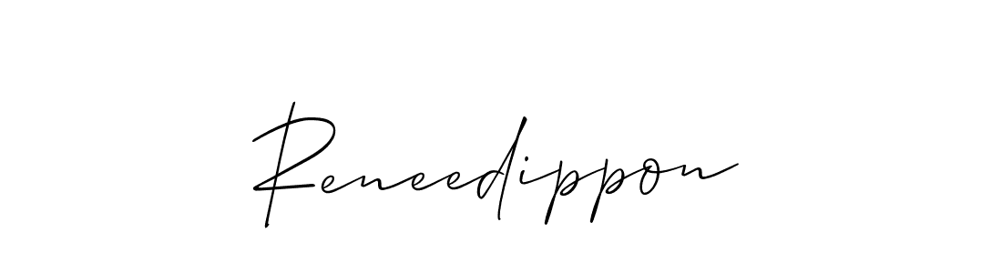 Make a beautiful signature design for name Reneedippon. Use this online signature maker to create a handwritten signature for free. Reneedippon signature style 2 images and pictures png