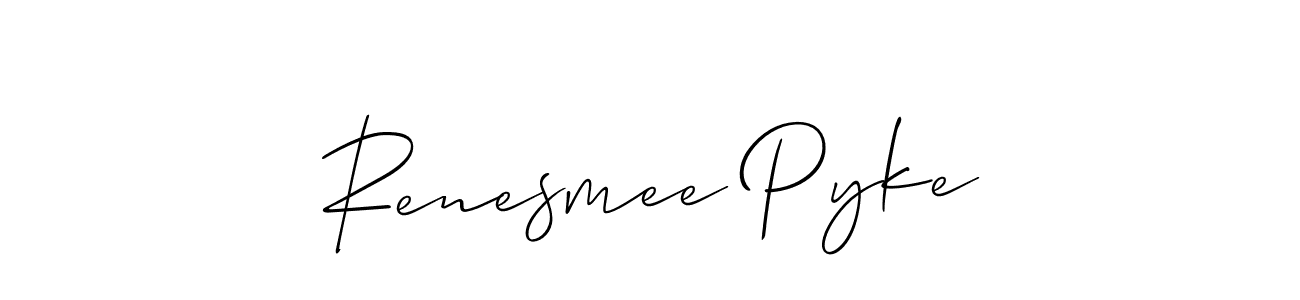 You can use this online signature creator to create a handwritten signature for the name Renesmee Pyke. This is the best online autograph maker. Renesmee Pyke signature style 2 images and pictures png