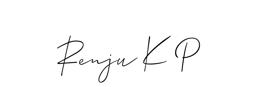 Here are the top 10 professional signature styles for the name Renju K P. These are the best autograph styles you can use for your name. Renju K P signature style 2 images and pictures png