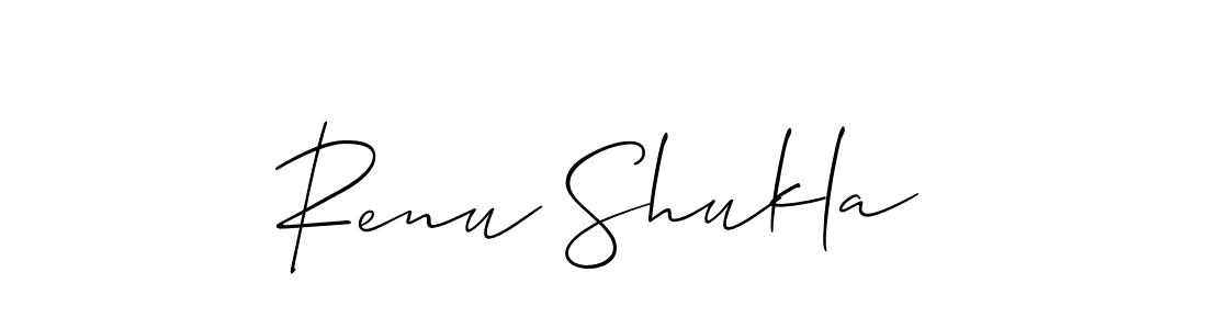 Once you've used our free online signature maker to create your best signature Allison_Script style, it's time to enjoy all of the benefits that Renu Shukla name signing documents. Renu Shukla signature style 2 images and pictures png