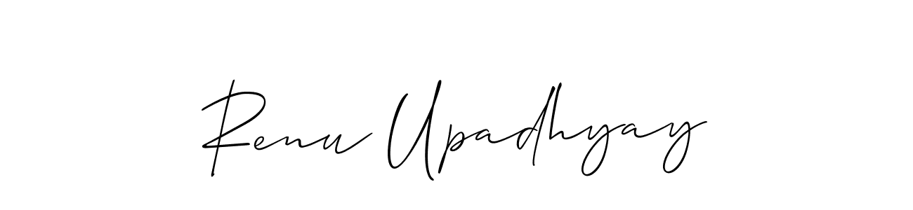 Once you've used our free online signature maker to create your best signature Allison_Script style, it's time to enjoy all of the benefits that Renu Upadhyay name signing documents. Renu Upadhyay signature style 2 images and pictures png