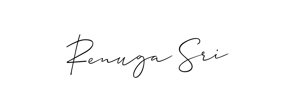 You can use this online signature creator to create a handwritten signature for the name Renuga Sri. This is the best online autograph maker. Renuga Sri signature style 2 images and pictures png