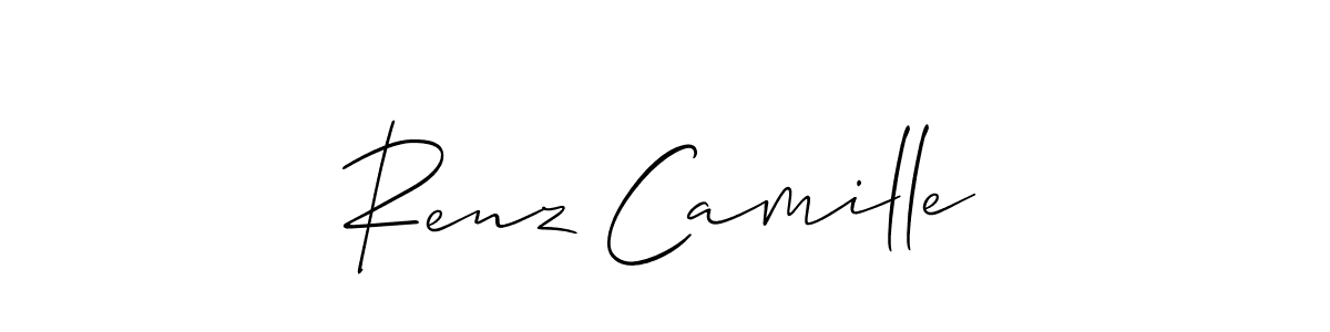 You can use this online signature creator to create a handwritten signature for the name Renz Camille. This is the best online autograph maker. Renz Camille signature style 2 images and pictures png