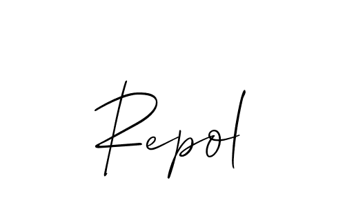 Best and Professional Signature Style for Repol. Allison_Script Best Signature Style Collection. Repol signature style 2 images and pictures png
