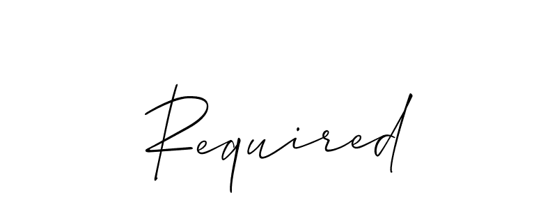 Once you've used our free online signature maker to create your best signature Allison_Script style, it's time to enjoy all of the benefits that Required name signing documents. Required signature style 2 images and pictures png