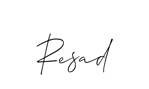 This is the best signature style for the Resad name. Also you like these signature font (Allison_Script). Mix name signature. Resad signature style 2 images and pictures png