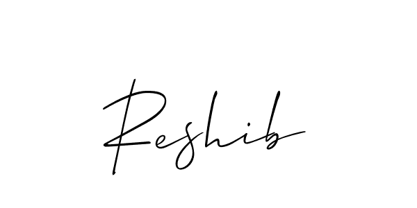 Make a short Reshib signature style. Manage your documents anywhere anytime using Allison_Script. Create and add eSignatures, submit forms, share and send files easily. Reshib signature style 2 images and pictures png