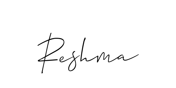 The best way (Allison_Script) to make a short signature is to pick only two or three words in your name. The name Reshma include a total of six letters. For converting this name. Reshma signature style 2 images and pictures png