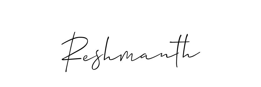 See photos of Reshmanth official signature by Spectra . Check more albums & portfolios. Read reviews & check more about Allison_Script font. Reshmanth signature style 2 images and pictures png