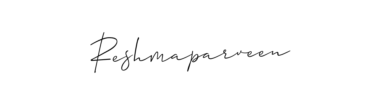 How to Draw Reshmaparveen signature style? Allison_Script is a latest design signature styles for name Reshmaparveen. Reshmaparveen signature style 2 images and pictures png