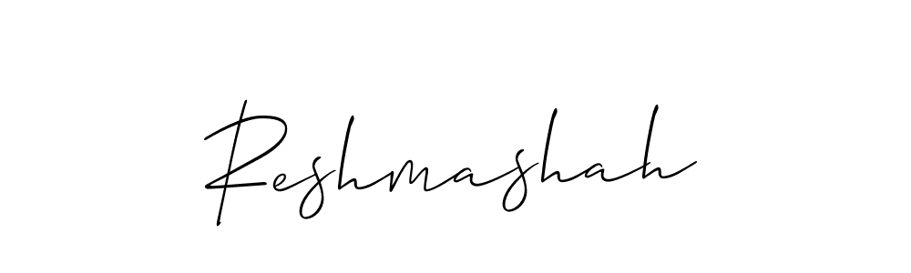 Reshmashah stylish signature style. Best Handwritten Sign (Allison_Script) for my name. Handwritten Signature Collection Ideas for my name Reshmashah. Reshmashah signature style 2 images and pictures png