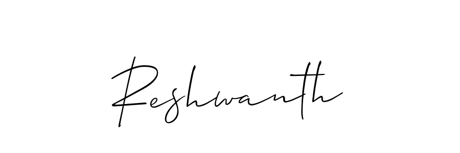 if you are searching for the best signature style for your name Reshwanth. so please give up your signature search. here we have designed multiple signature styles  using Allison_Script. Reshwanth signature style 2 images and pictures png