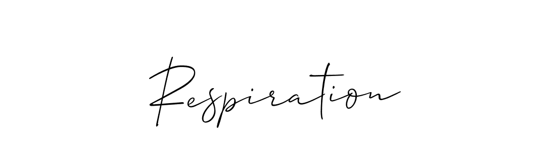 Also You can easily find your signature by using the search form. We will create Respiration name handwritten signature images for you free of cost using Allison_Script sign style. Respiration signature style 2 images and pictures png