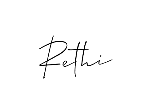 Also You can easily find your signature by using the search form. We will create Rethi name handwritten signature images for you free of cost using Allison_Script sign style. Rethi signature style 2 images and pictures png