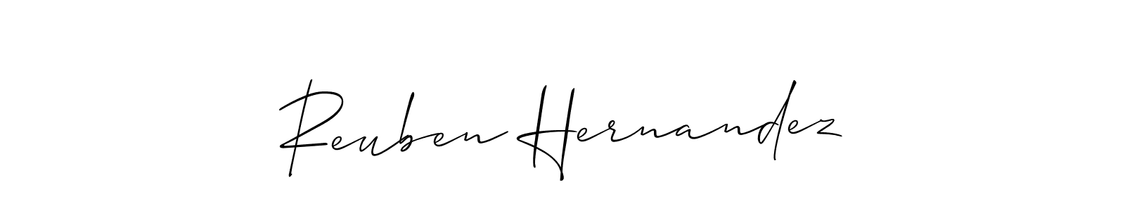 Make a short Reuben Hernandez signature style. Manage your documents anywhere anytime using Allison_Script. Create and add eSignatures, submit forms, share and send files easily. Reuben Hernandez signature style 2 images and pictures png