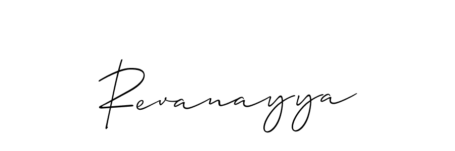 Similarly Allison_Script is the best handwritten signature design. Signature creator online .You can use it as an online autograph creator for name Revanayya. Revanayya signature style 2 images and pictures png