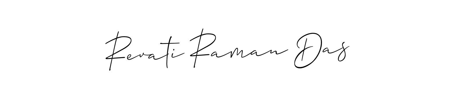 It looks lik you need a new signature style for name Revati Raman Das. Design unique handwritten (Allison_Script) signature with our free signature maker in just a few clicks. Revati Raman Das signature style 2 images and pictures png