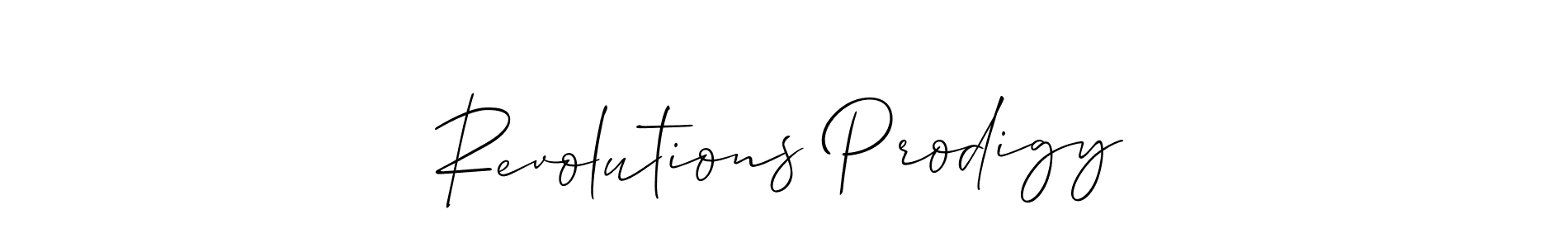 Best and Professional Signature Style for Revolutions Prodigy. Allison_Script Best Signature Style Collection. Revolutions Prodigy signature style 2 images and pictures png