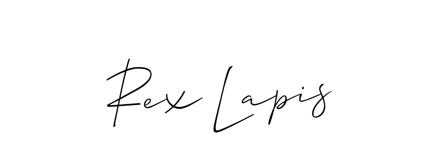 Check out images of Autograph of Rex Lapis name. Actor Rex Lapis Signature Style. Allison_Script is a professional sign style online. Rex Lapis signature style 2 images and pictures png