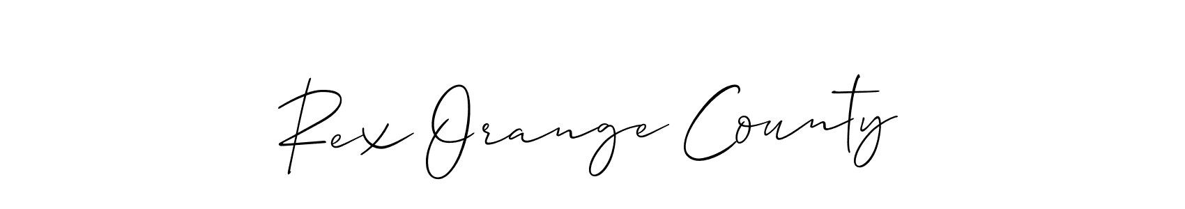 Here are the top 10 professional signature styles for the name Rex Orange County. These are the best autograph styles you can use for your name. Rex Orange County signature style 2 images and pictures png