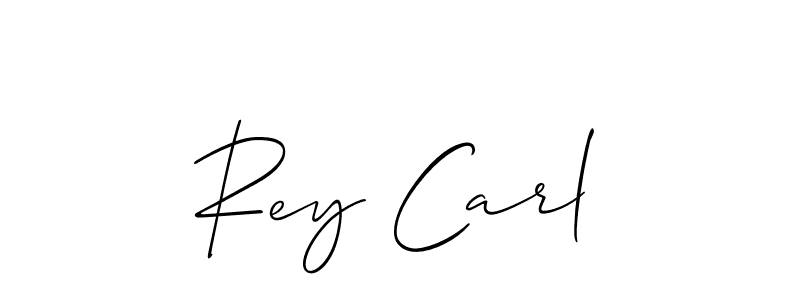 Also You can easily find your signature by using the search form. We will create Rey Carl name handwritten signature images for you free of cost using Allison_Script sign style. Rey Carl signature style 2 images and pictures png