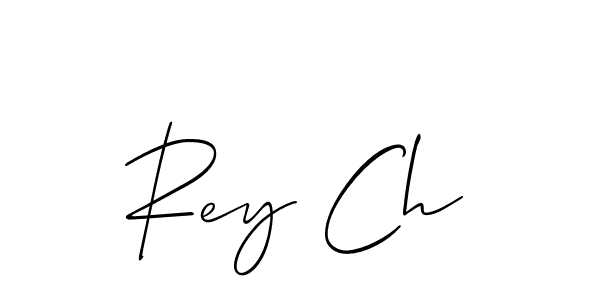 Rey Ch stylish signature style. Best Handwritten Sign (Allison_Script) for my name. Handwritten Signature Collection Ideas for my name Rey Ch. Rey Ch signature style 2 images and pictures png