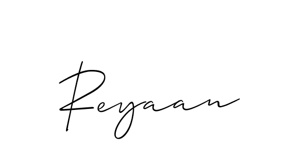 Reyaan stylish signature style. Best Handwritten Sign (Allison_Script) for my name. Handwritten Signature Collection Ideas for my name Reyaan. Reyaan signature style 2 images and pictures png