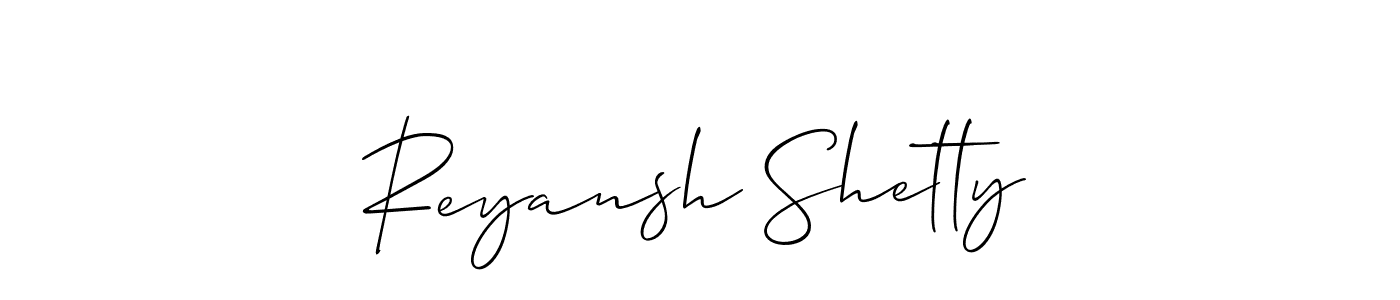 Once you've used our free online signature maker to create your best signature Allison_Script style, it's time to enjoy all of the benefits that Reyansh Shetty name signing documents. Reyansh Shetty signature style 2 images and pictures png