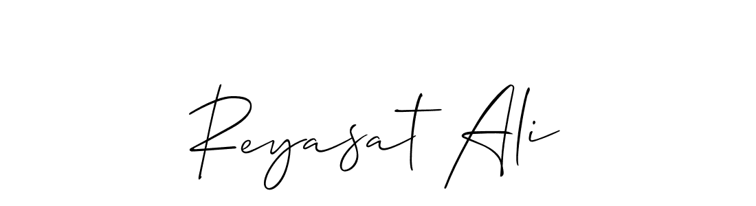 Make a beautiful signature design for name Reyasat Ali. Use this online signature maker to create a handwritten signature for free. Reyasat Ali signature style 2 images and pictures png