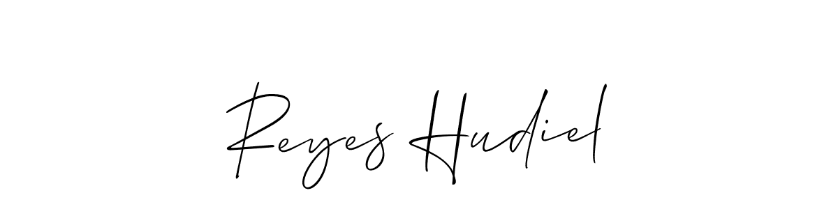 Best and Professional Signature Style for Reyes Hudiel. Allison_Script Best Signature Style Collection. Reyes Hudiel signature style 2 images and pictures png