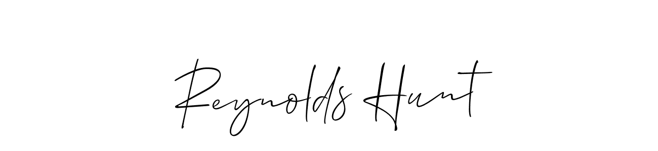 See photos of Reynolds Hunt official signature by Spectra . Check more albums & portfolios. Read reviews & check more about Allison_Script font. Reynolds Hunt signature style 2 images and pictures png