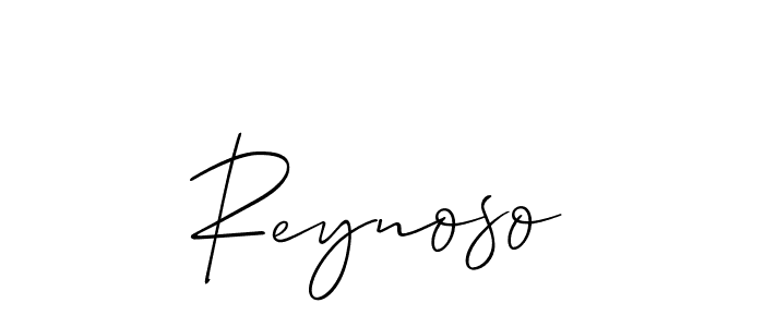 Best and Professional Signature Style for Reynoso. Allison_Script Best Signature Style Collection. Reynoso signature style 2 images and pictures png