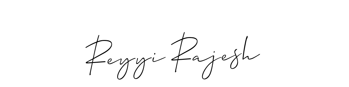 See photos of Reyyi Rajesh official signature by Spectra . Check more albums & portfolios. Read reviews & check more about Allison_Script font. Reyyi Rajesh signature style 2 images and pictures png